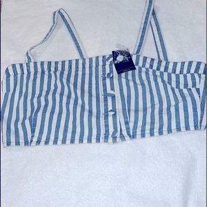 𝅺crop top forever 21